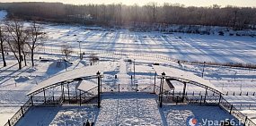 Морозный Оренбург