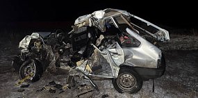 На месте ДТП. Источник: УМВД России по Оренбургской области