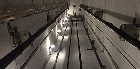 Шахта лифта. Фото из архива