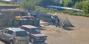 За выброс спила деревьев и листвы на мусорные площадки в Оренбурге штрафуют от 10 до 50 тысяч рублей