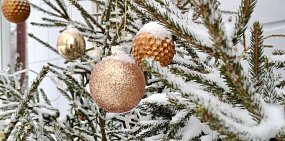 Снег в Оренбурге 13 декабря