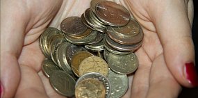 715 килограммов монет сдали жители Оренбургской области в банки 