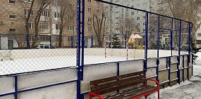 Корт для хоккея. Фото из архива