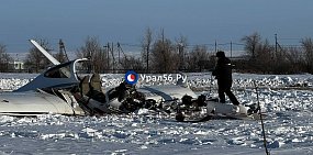 На месте крушения