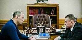 Денис Паслер и Дмитрий Кулагин обсудили актуальные вопросы для Оренбурга