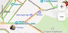 Оренбург встал в вечерних пробках