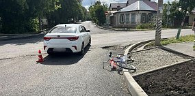 В Оренбурге в ДТП на ул. Чкалова пострадали женщина и 5-летний ребенок, на ул. Чичерина – велосипедист