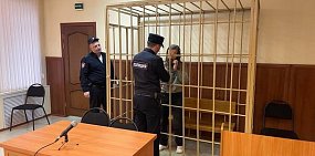 Подозреваемый в зале суда. Источник: Пресс-служба Областного суда