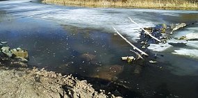 Как «чувствуют» себя реки Оренбургской области? Ледостав, полыньи и уже открывшиеся водоемы