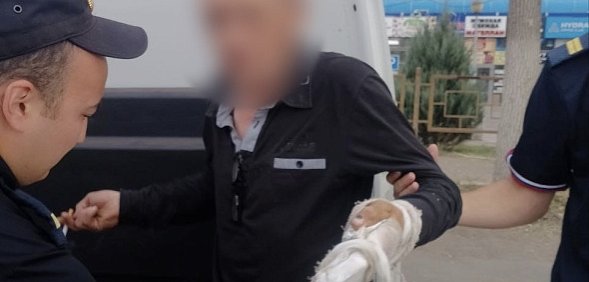 Задержанный рецидивист. Фото УМВД по Оренбургской области 