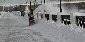 Оренбургскую область засыпало снегом: снимки со спутника NASA