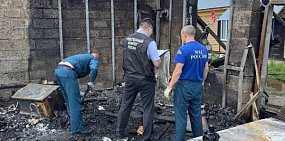 На месте происшествия. Источник: Следственный комитет Оренбургской области