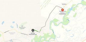 В Орске закрыли дорогу между поселками Первомайский и Новоказачий