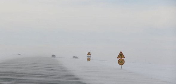 Трасса Оренбург – Орск. Фото из архива