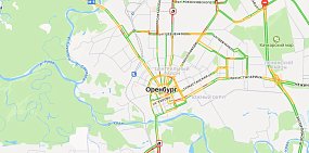 Из-за ДТП в Оренбурге сегодня утром затруднен проезд по нескольким улицам