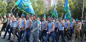 Из-за празднования дня ВДВ в Оренбурге 2 августа перекроют движение