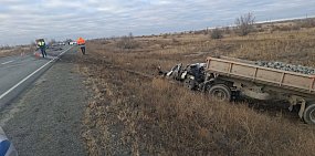 На месте ДТП. Источник: УМВД России по Оренбургской области