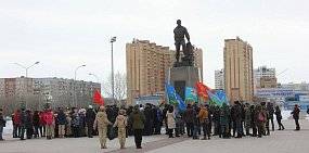 В Оренбурге почтили память Героя России Александра Прохоренко