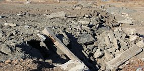 В центре частного сектора Орска решили «похоронить» строительные отходы