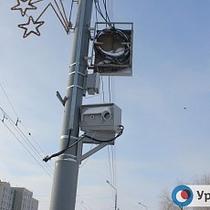 Фоторадар на проспекте Гагарина. Оренбург, 16.12.2016
