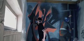 Изображение на улице Карагандинской в Оренбурге. Стоп-кадр из видео