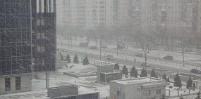 Снег в Оренбурге. Фото из архива