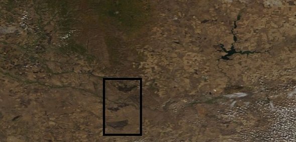 На снимках со спутников NASA видны последствия пожаров рядом с Медногорском