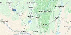 Расстояние от Оренбурга до Салавата. Источник: Яндекс.карты