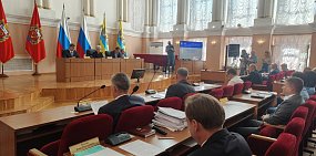 Заседание городского совета. Фото из архива