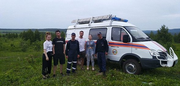 Туристы из Оренбурга. Фото: Госкомитет РБ по ЧС