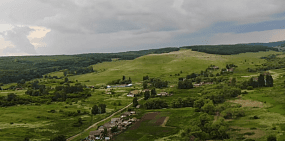 Село Большое Алпаево Бугурусланского района, фото: стоп-кадр