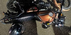 В Оренбурге подросток на мопеде попал в больницу после столкновения с автомобилем