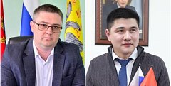 Артем Учкин и Максим Лащ. Фото: Администрация Оренбурга и муниципального округа Текстильщики