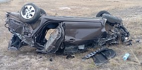 На месте ДТП. Фото УМВД по Оренбургской области 