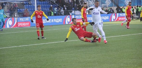 ФК «Оренбург» дома обыграл ФК «Арсенал» (Тула) – 2:0