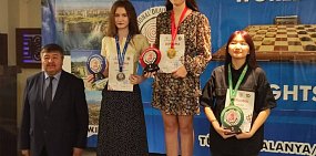 Виктория Захарова из Орска, завоевала серебряную медаль на мировом первенстве по шашкам