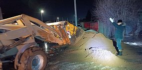 Последствия паводка в Сорочинском округе, фото администрации округа