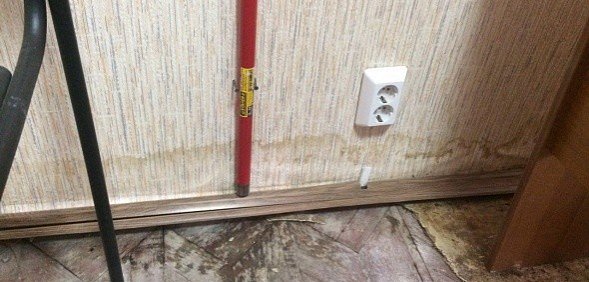 В Оренбурге в доме-памятнике культурного наследия протекает крыша