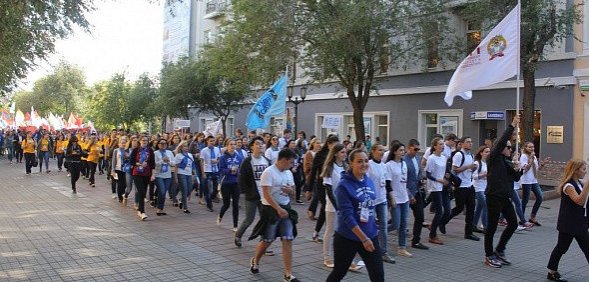 Парад студентов, Оренбург