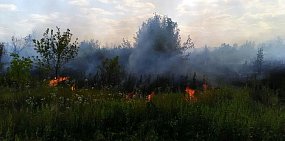 В Оренбургской области продлили режим чрезвычайной пожарной опасности