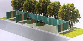 Как будут выглядеть контейнерные площадки в Орске: дизайн-проект объекта