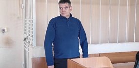 Андрей Сатлер на оглашении приговора. Источник: Центральный суд