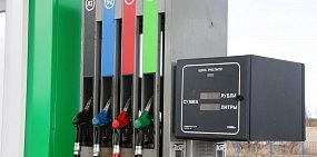 Заправочный пункт в Оренбургской области 