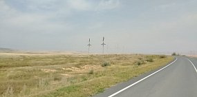 Гайский округ заволокло дымом от природного пожара