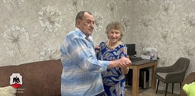 Супруги Колесниченко, фото администрации Орска