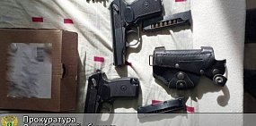 Изъятое оружие. Фото прокуратуры Оренбургской области 