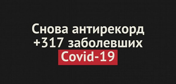 Новый антирекорд: 317 человек за сутки заразились коронавирусом в Оренбургской области