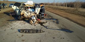 На трассе Оренбург — Орск произошло смертельное ДТП