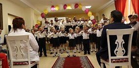 Выступление учеников Медногорской школы искусств