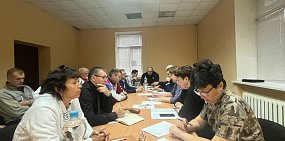 Во время встречи в спорткомитете Орска